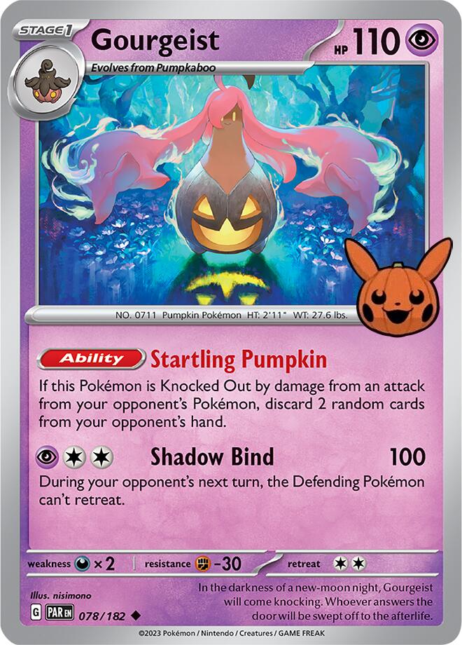 Pokemon | Gourgeist (078/182) [Trick or Trade 2024] | The Nerd Merchant