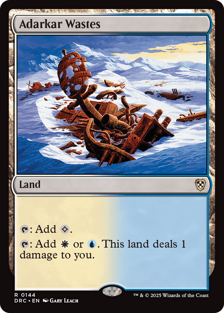 Magic | Adarkar Wastes [Aetherdrift Commander] | The Nerd Merchant