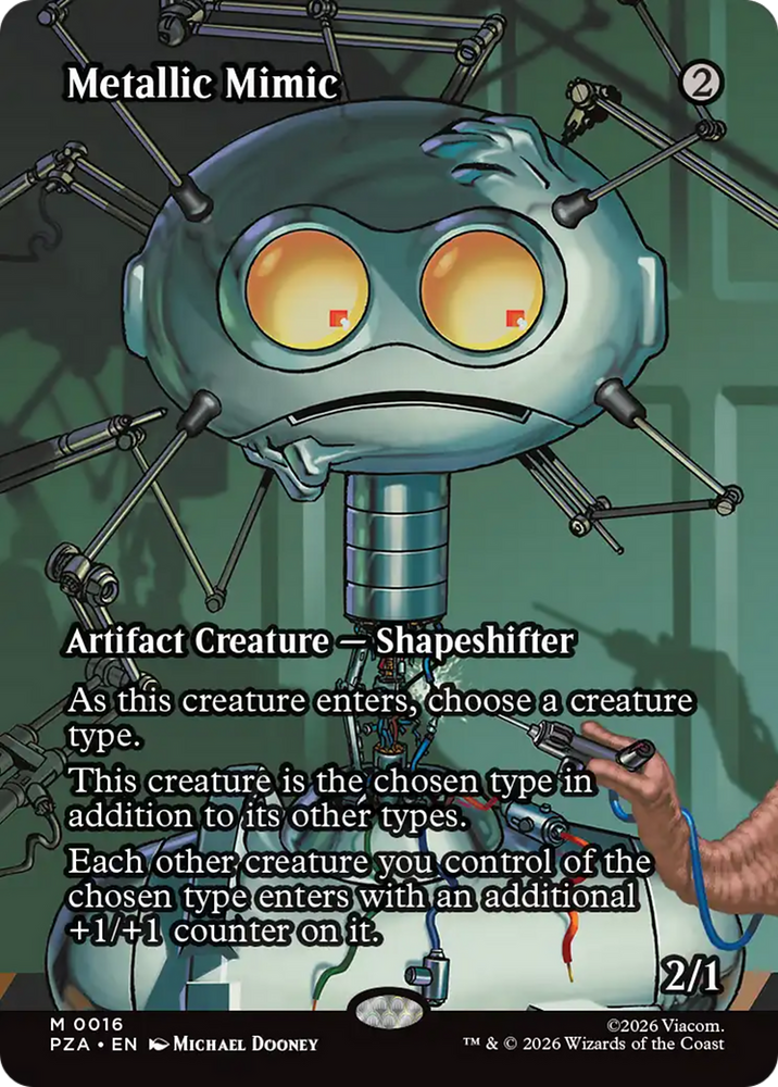 Magic | Metallic Mimic (Borderless) [Teenage Mutant Ninja Turtles Eternal-Legal] | The Nerd Merchant