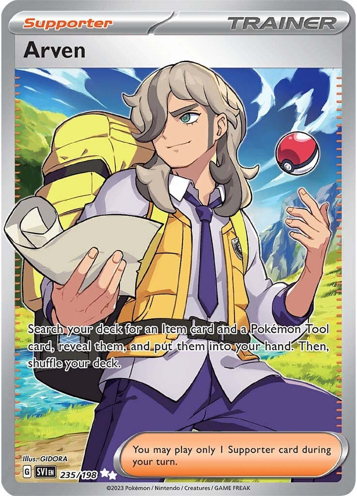 Pokemon | Arven (235/198) [Scarlet & Violet: Base Set] | The Nerd Merchant