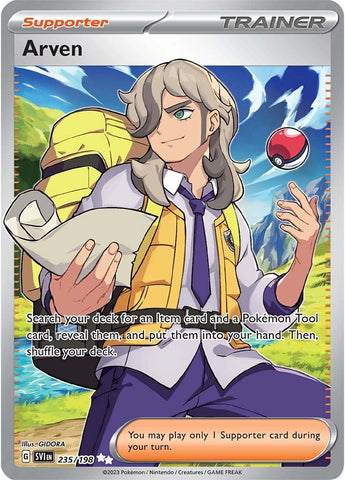 Pokemon | Arven (235/198) [Scarlet & Violet: Base Set] | The Nerd Merchant