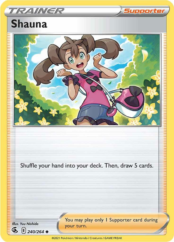 Pokemon | Shauna (240/264) [Sword & Shield: Fusion Strike] | The Nerd Merchant