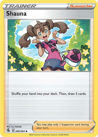 Pokemon | Shauna (240/264) [Sword & Shield: Fusion Strike] | The Nerd Merchant