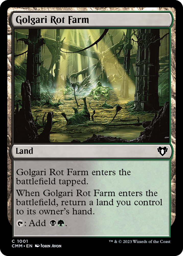 Magic | Golgari Rot Farm [Commander Masters] | The Nerd Merchant
