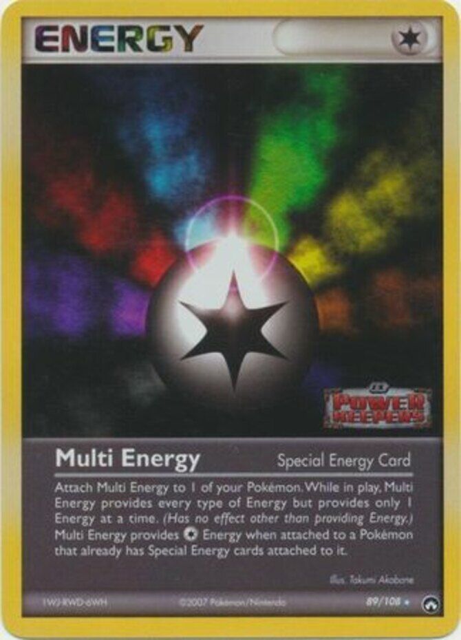 Pokemon | Multi Energy (89/108) (Stamped) [EX: Power Keepers] | The Nerd Merchant