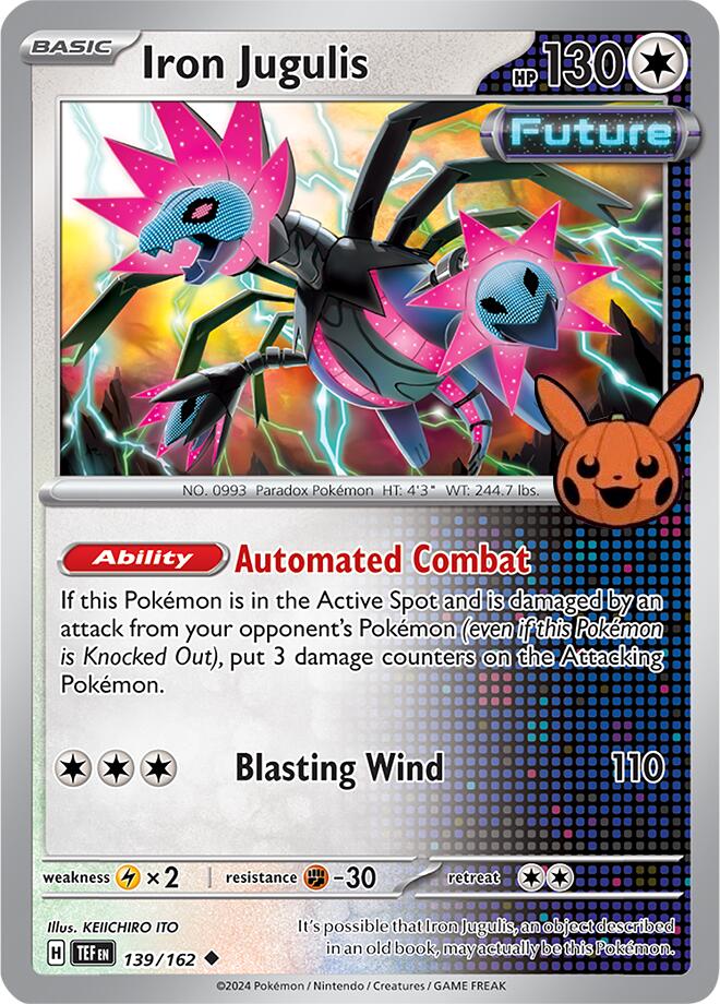Pokemon | Iron Jugulis (139/162) [Trick or Trade 2024] | The Nerd Merchant