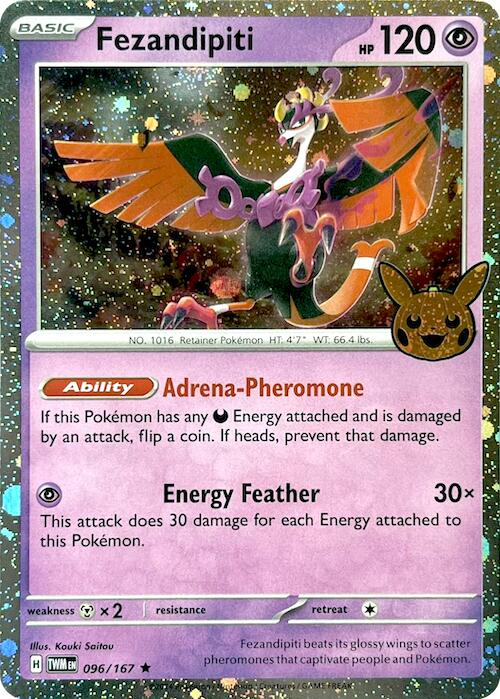 Pokemon | Fezandipiti (096/167) (Cosmos Holo) [Trick or Trade] | The Nerd Merchant