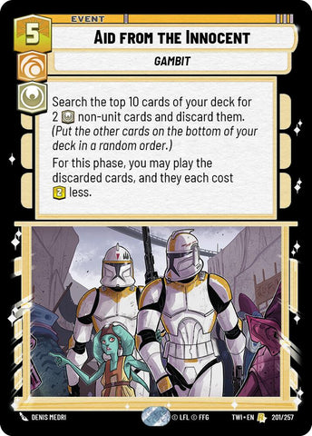 Aid from the Innocent (201/257) (201/257) [Twilight of the Republic]