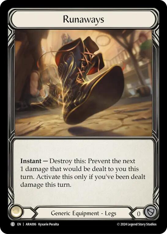 Flesh and Blood TCG | Runaways [ARA006] (Rosetta Aurora Blitz Deck) | The Nerd Merchant