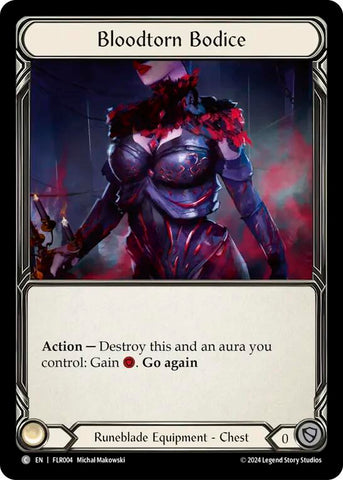 Flesh and Blood TCG | Bloodtorn Bodice [FLR004] (Rosetta Florian Blitz Deck) | The Nerd Merchant