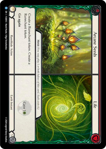 Flesh and Blood TCG | Arcane Seeds <> Life [FAB-FLR-013] (Rosetta Florian Blitz Deck) | The Nerd Merchant