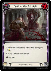 Oath of the Arknight (Red) [FAB-FLR-016] (Rosetta Florian Blitz Deck)