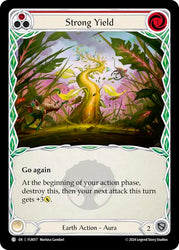 Flesh and Blood TCG | Strong Yield (Red) [FAB-FLR-017] (Rosetta Florian Blitz Deck) | The Nerd Merchant