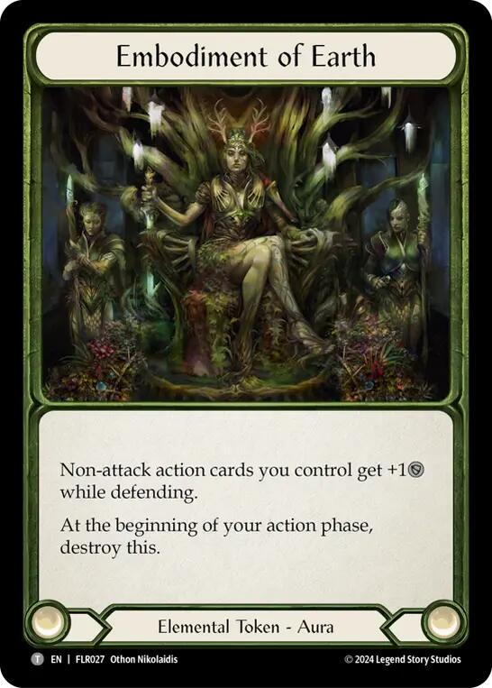 Embodiment of Earth [FAB-FLR-027] (Rosetta Florian Blitz Deck)