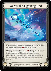 Flesh and Blood TCG | Volzar, the Lightning Rod [OSC002] (Rosetta Oscilio Blitz Deck) | The Nerd Merchant