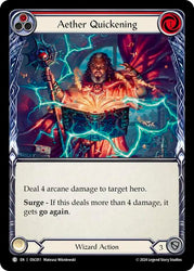 Flesh and Blood TCG | Aether Quickening (Red) [OSC011] (Rosetta Oscilio Blitz Deck) | The Nerd Merchant