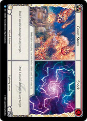 Flesh and Blood TCG | Comet Storm // Shock [OSC013] (Rosetta Oscilio Blitz Deck) | The Nerd Merchant