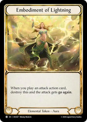 Flesh and Blood TCG | Embodiment of Lightning [OSC027] (Rosetta Oscilio Blitz Deck) | The Nerd Merchant