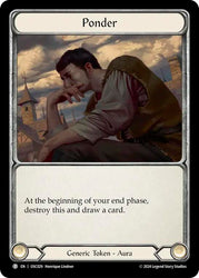 Flesh and Blood TCG | Ponder [OSC029] (Rosetta Oscilio Blitz Deck) | The Nerd Merchant