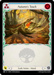 Flesh and Blood TCG | Autumn's Touch (Blue) [VER018] (Rosetta Verdance Blitz Deck) | The Nerd Merchant