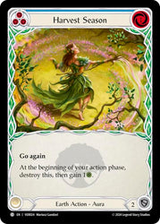 Flesh and Blood TCG | Harvest Season (Blue) [VER024] (Rosetta Verdance Blitz Deck) | The Nerd Merchant