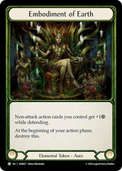 Flesh and Blood TCG | Embodiment of Earth [VER026] (Rosetta Verdance Blitz Deck) | The Nerd Merchant