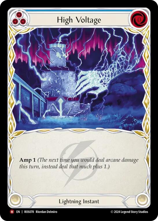 Flesh and Blood TCG | High Voltage [ROS078] (Rosetta) | The Nerd Merchant