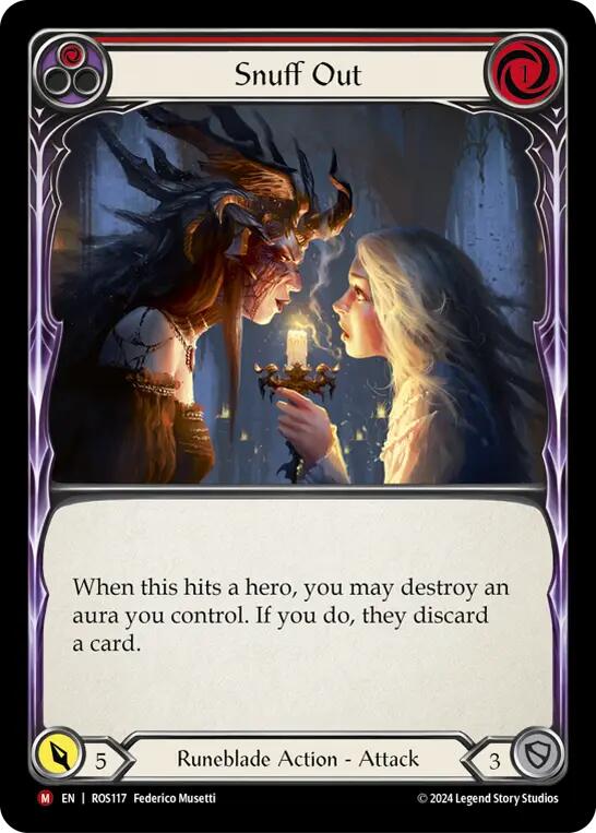 Flesh and Blood TCG | Snuff Out [ROS117] (Rosetta) | The Nerd Merchant