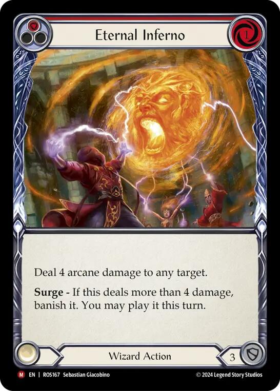 Flesh and Blood TCG | Eternal Inferno [ROS167] (Rosetta) | The Nerd Merchant
