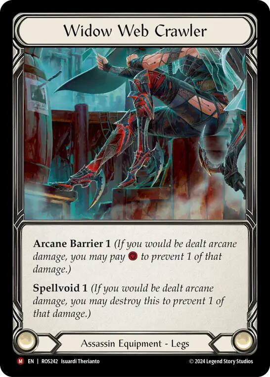Flesh and Blood TCG | Widow Web Crawler [ROS242] (Rosetta) | The Nerd Merchant