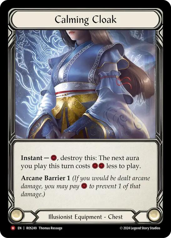 Flesh and Blood TCG | Calming Cloak [ROS249] (Rosetta) | The Nerd Merchant