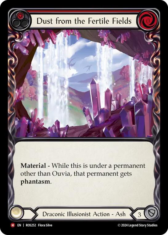 Flesh and Blood TCG | Dust from the Fertile Fields [ROS252] (Rosetta) | The Nerd Merchant