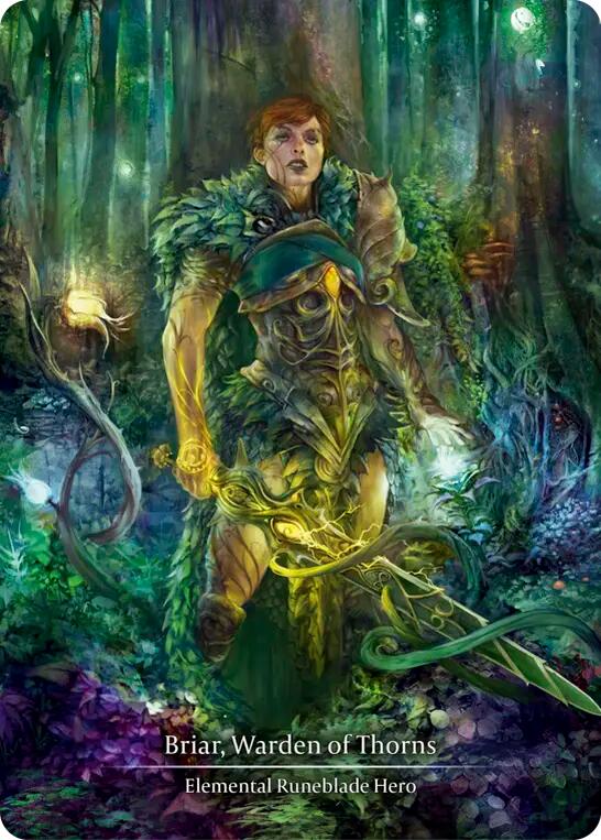 Flesh and Blood TCG | Briar, Warden of Thorns (Marvel) [ROS254] (Rosetta)  Cold Foil | The Nerd Merchant