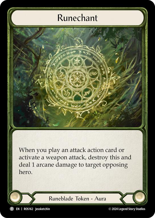 Flesh and Blood TCG | Runechant (Earth) [ROS162] (Rosetta) | The Nerd Merchant