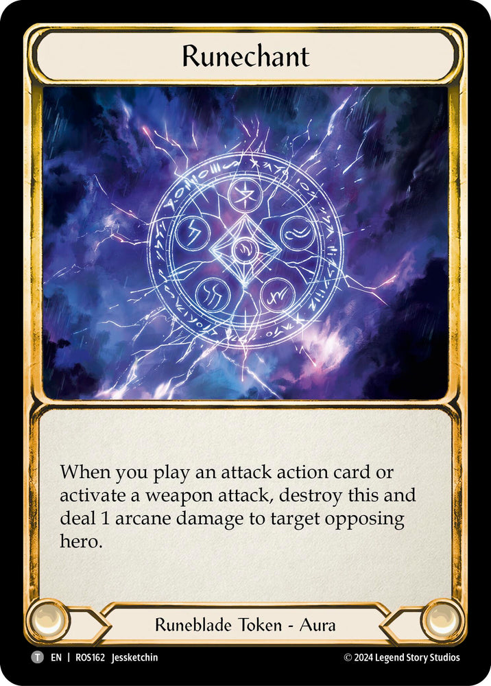 Flesh and Blood TCG | Runechant (Lightning) [ROS162] (Rosetta) | The Nerd Merchant