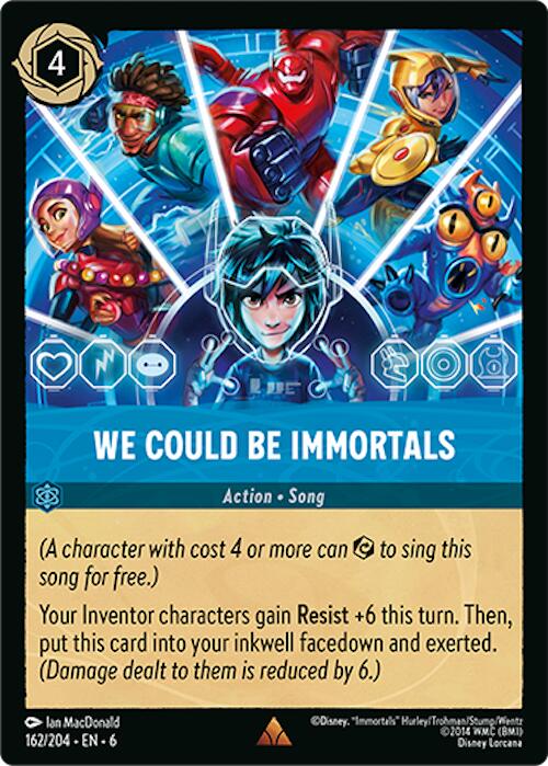 Lorcana | We Could Be Immortals (162/204) [Azurite Sea] | The Nerd Merchant