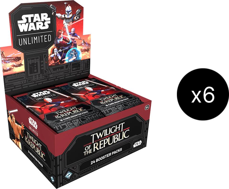 Star Wars Unlimited | Twilight of the Republic - Booster Case | The Nerd Merchant