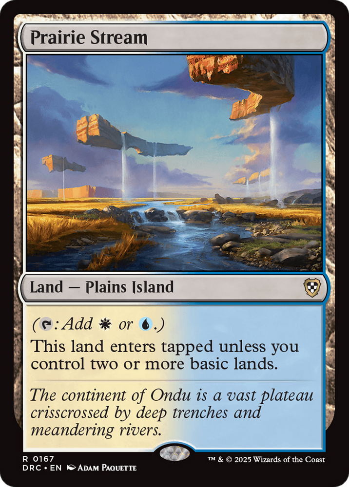 Magic | Prairie Stream [Aetherdrift Commander] | The Nerd Merchant