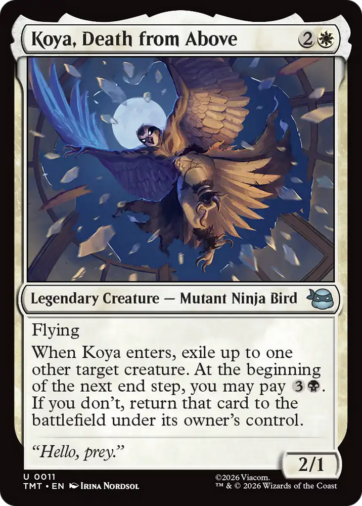 Magic | Koya, Death from Above [Teenage Mutant Ninja Turtles] | The Nerd Merchant