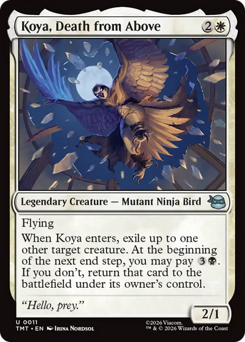 Magic | Koya, Death from Above [Teenage Mutant Ninja Turtles] | The Nerd Merchant