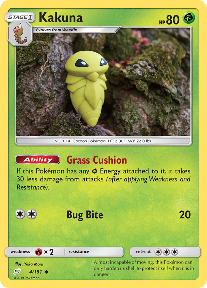 Pokemon | Kakuna (4/181) [Sun & Moon: Team Up] | The Nerd Merchant
