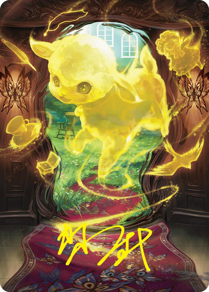 Magic | Enduring Innocence Art Card (Gold-Stamped Signature) [Duskmourn: House of Horror Art Series] | The Nerd Merchant