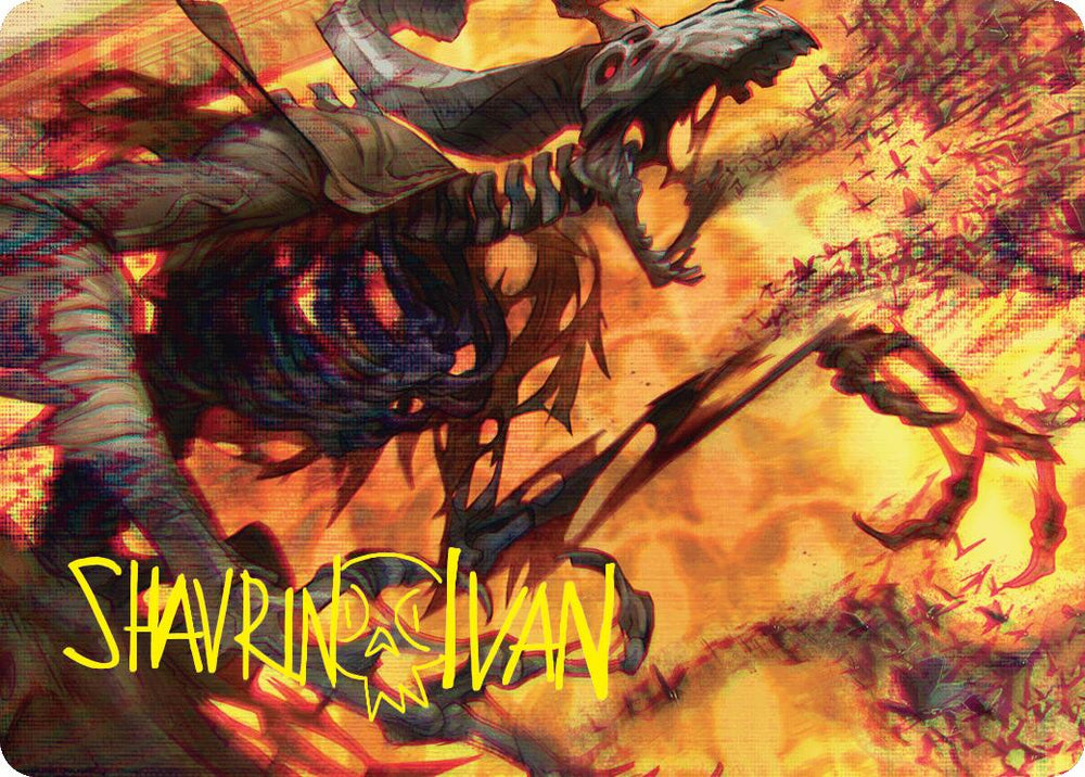 Magic | Unwanted Remake Art Card (Gold-Stamped Signature) [Duskmourn: House of Horror Art Series] | The Nerd Merchant