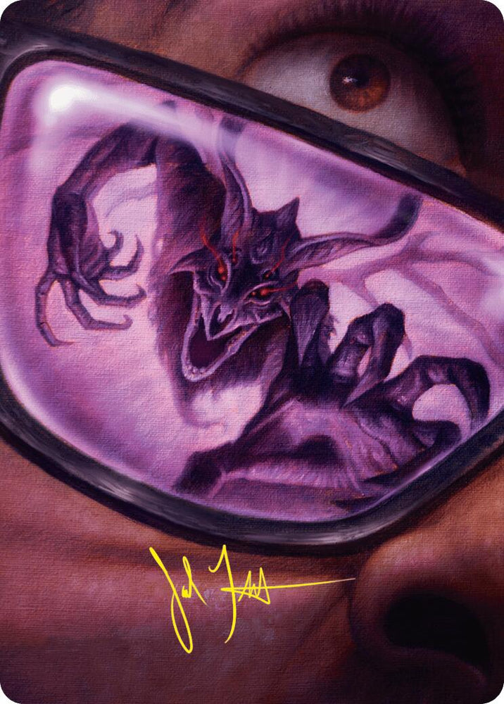 Magic | Doomsday Excruciator Art Card (Gold-Stamped Signature) [Duskmourn: House of Horror Art Series] | The Nerd Merchant