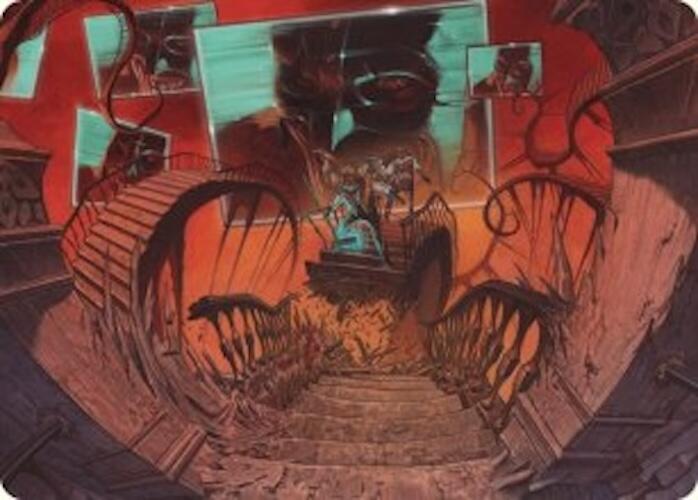 Magic | Let's Play a Game Art Card [Duskmourn: House of Horror Art Series] | The Nerd Merchant