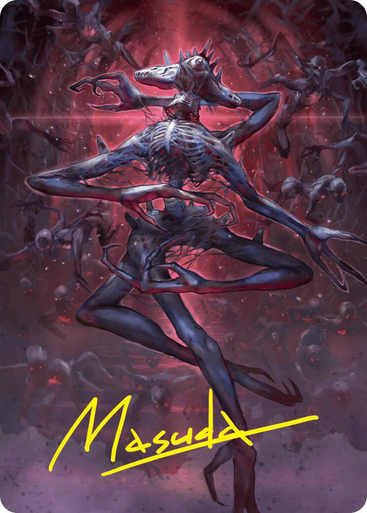 Magic | Overlord of the Balemurk Art Card (Gold-Stamped Signature) [Duskmourn: House of Horror Art Series] | The Nerd Merchant