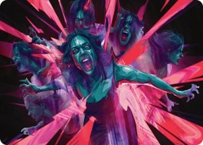 Magic | Waltz of Rage Art Card [Duskmourn: House of Horror Art Series] | The Nerd Merchant