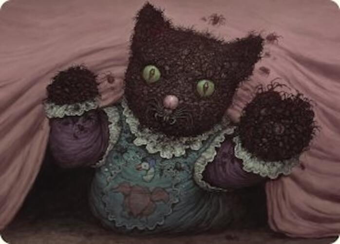 Magic | Twitching Doll Art Card [Duskmourn: House of Horror Art Series] | The Nerd Merchant