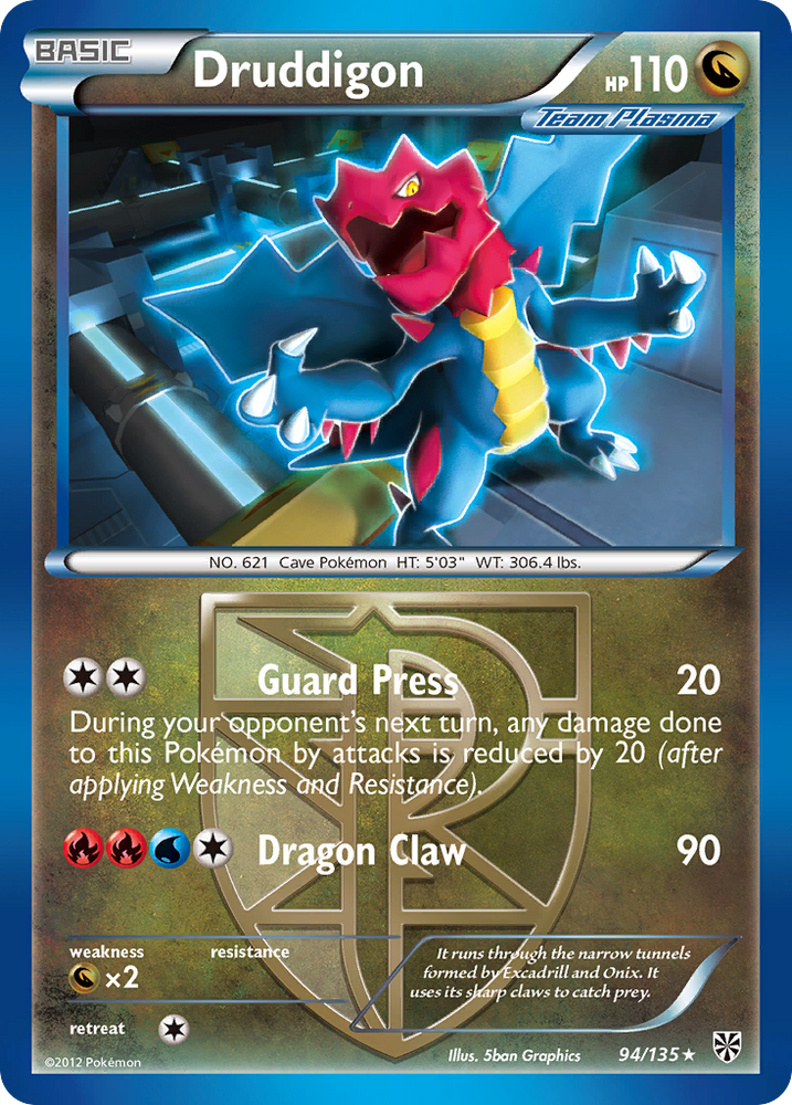 Pokemon | Druddigon (94/135) [Black & White: Plasma Storm] | The Nerd Merchant
