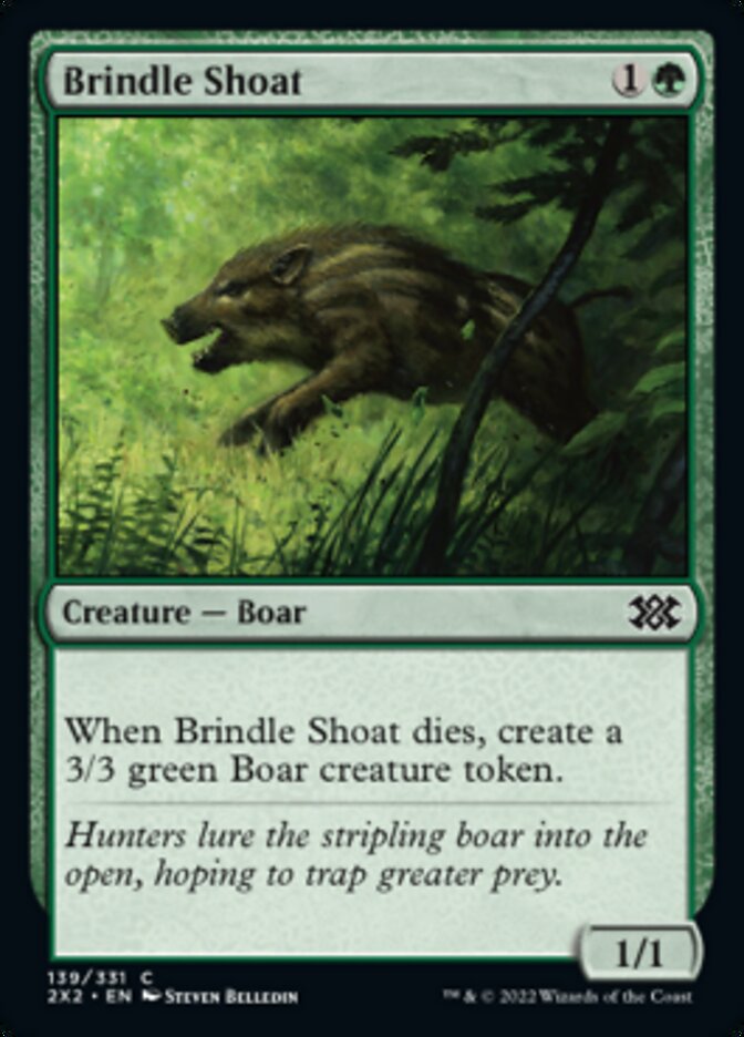 Magic | Brindle Shoat [Double Masters 2022] | The Nerd Merchant